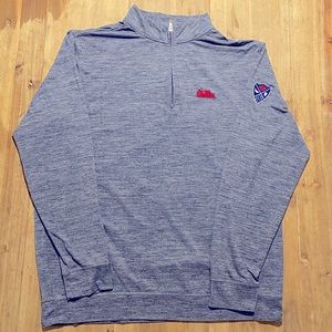 Men’s Ole Miss 1/4 Zip Pullover